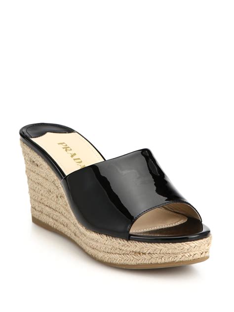 prada espadrilles mules|Prada slippers sale.